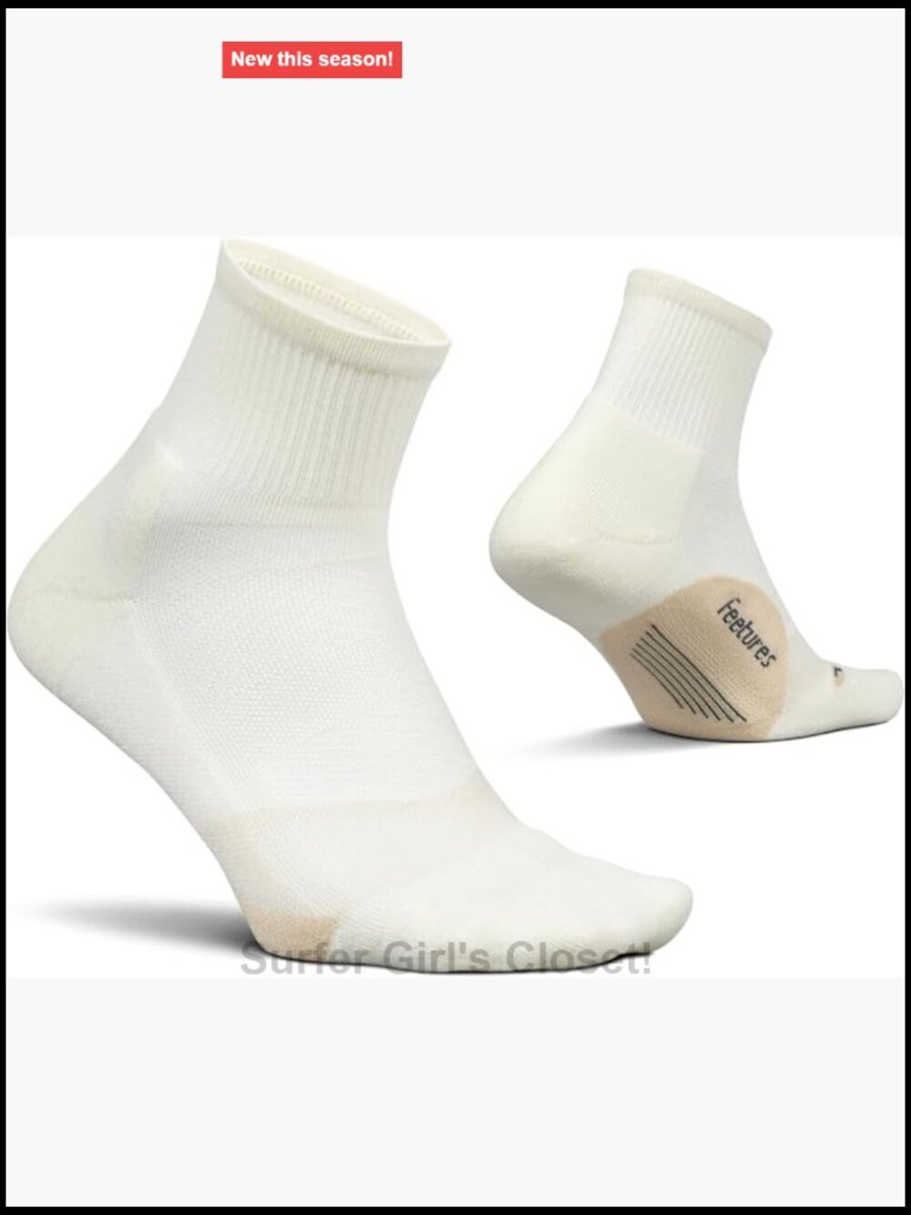 Elite Light Cushion Quarter Sport Socks With Targeted Compression